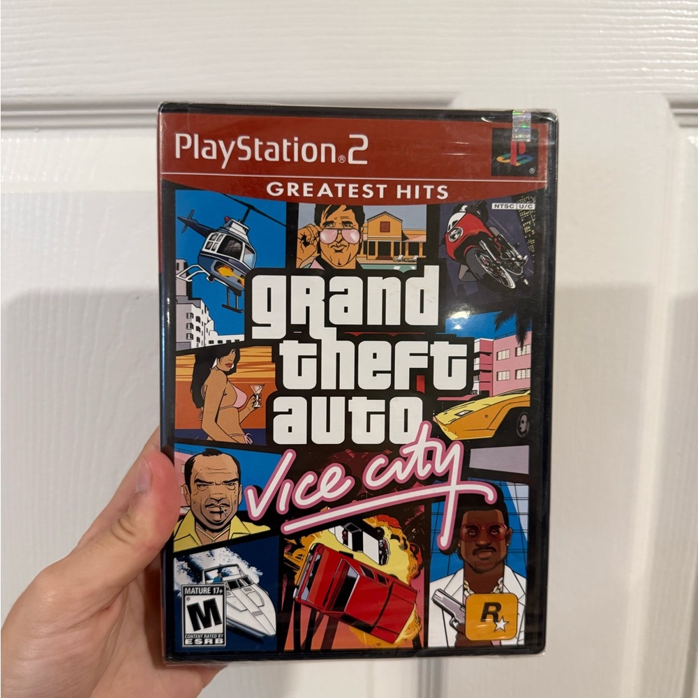 Grand Theft Auto: Vice City Brand New Sealed PS2 PlayStation 2 2003 Rockstar